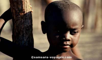 Portait d'un jeune Himba